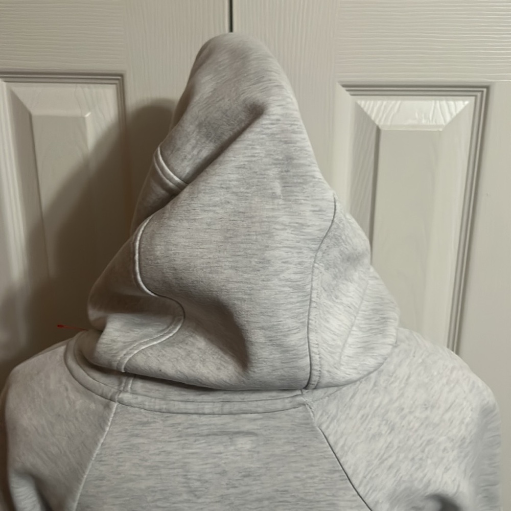 Nike Women’s Hoodie w/ Large Hood White/Very light grey color Size XS Like new - Picture 11 of 13